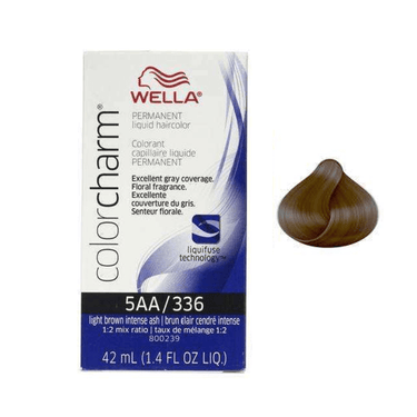 WELLA - COLOR CHARM_Color Charm 5AA/336 Light Brown Intense Ash 1.4oz_Cosmetic World
